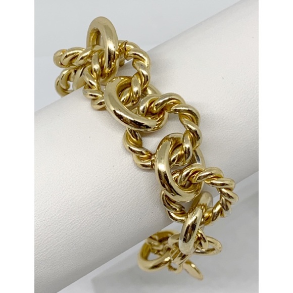 J. Crew Gold Links Bracelet - Picture 1 of 2